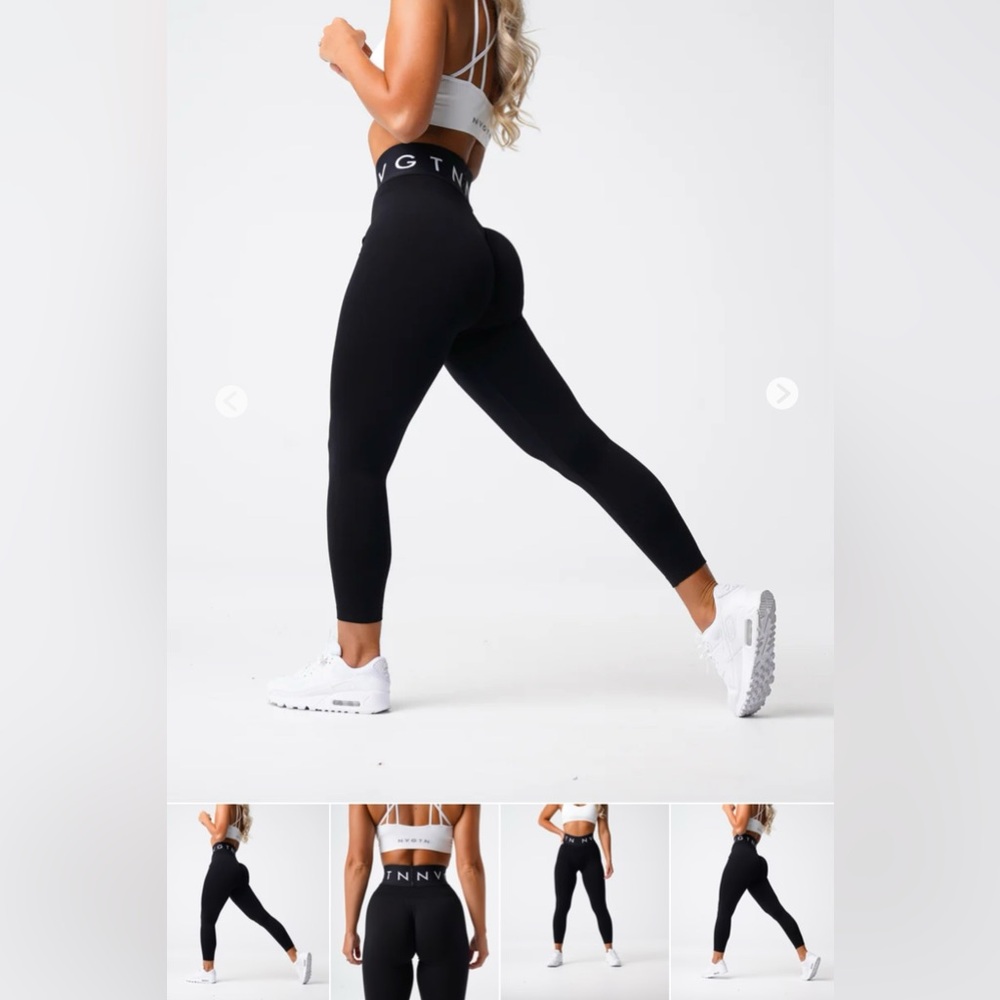 Black Sport Seamless Leggings